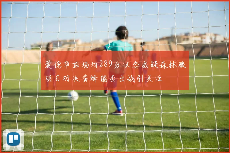 爱德华兹场均289分状态成疑森林狼明日对决黄蜂能否出战引关注